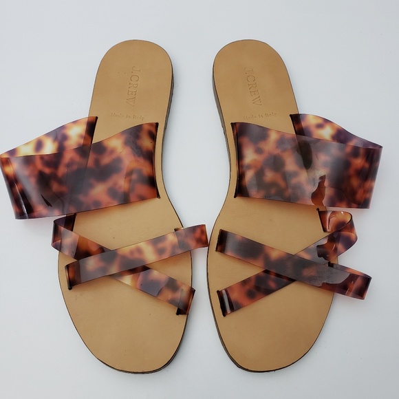J. Crew Shoes - J. Crew Animal Print Slide Sandals Animal Print 10 J. Crew Shoes - J. Crew Animal Print Slide Sandals Animal Print 10